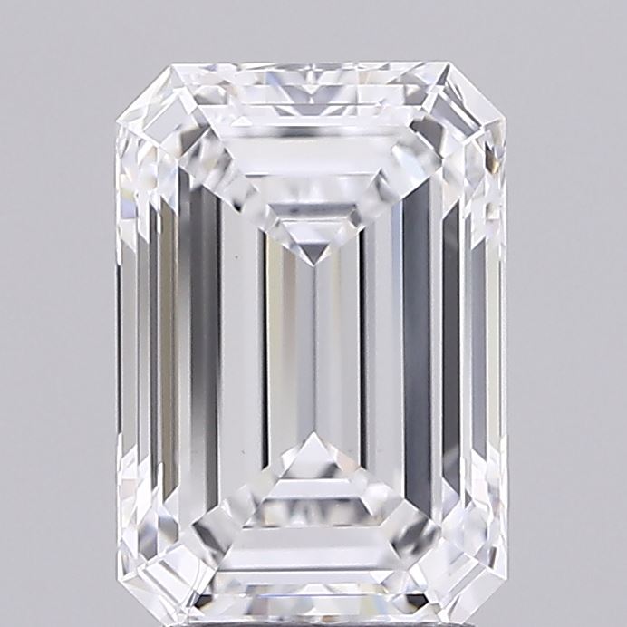 2.31 ct. emerald Lab Grown Diamond front image