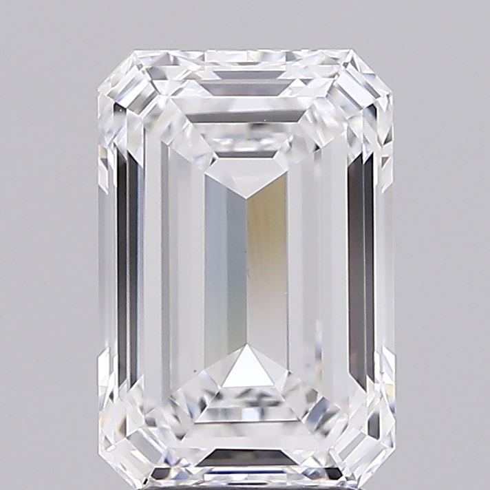 2.88 ct. emerald Lab Grown Diamond front image