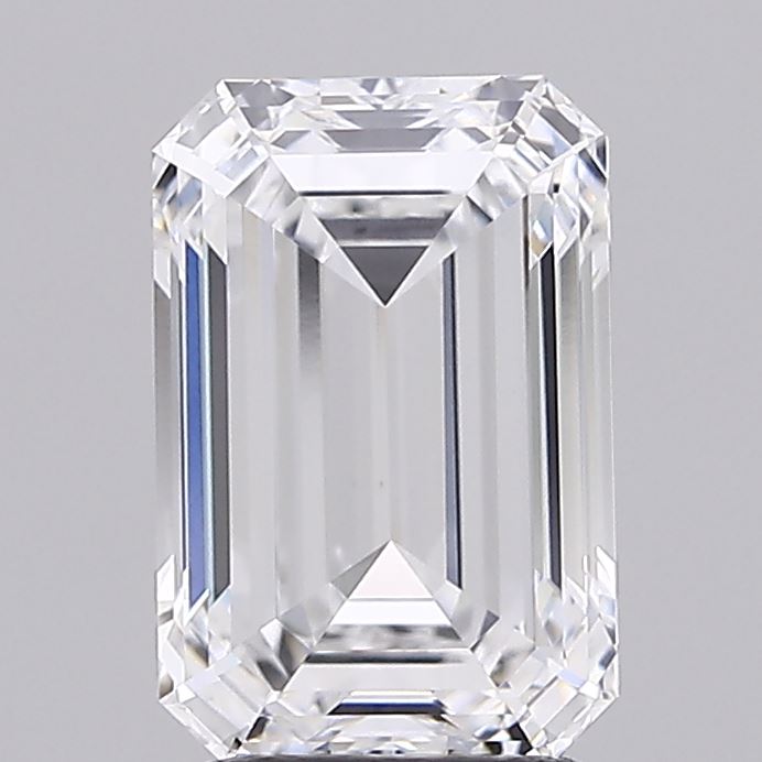 2.75 ct. emerald Lab Grown Diamond front image