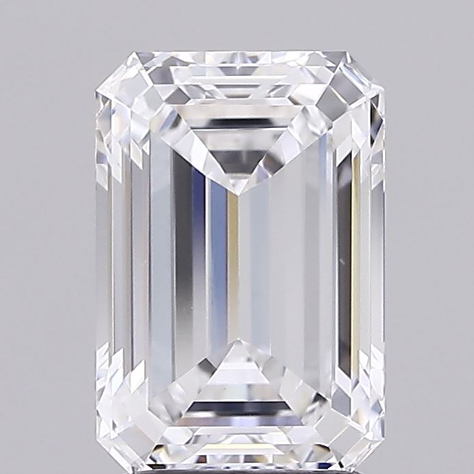 2.50 ct. emerald Lab Grown Diamond front image