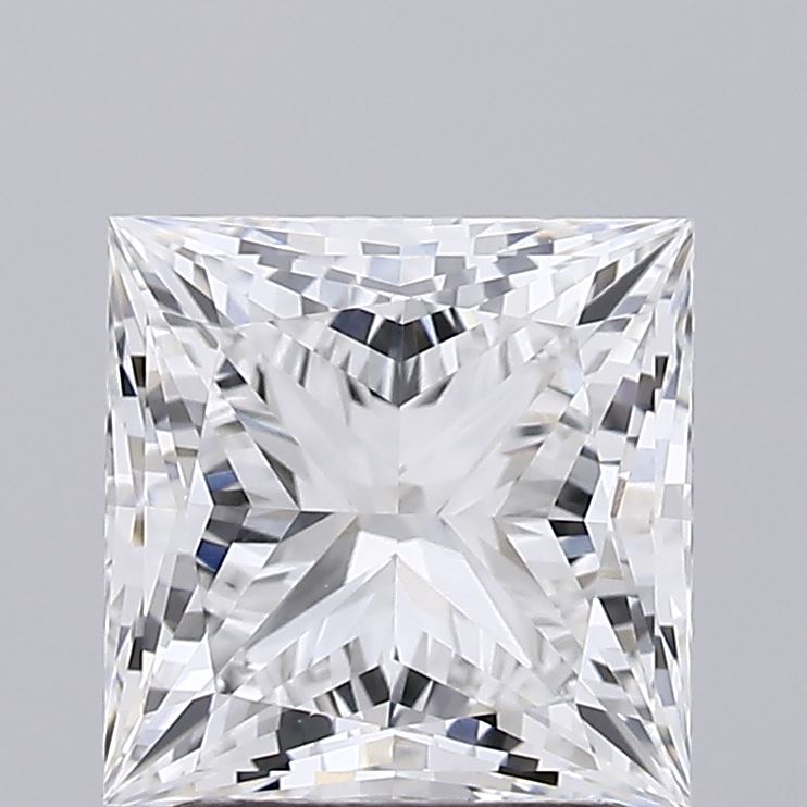 2.09 ct. princess Lab Grown Diamond front image