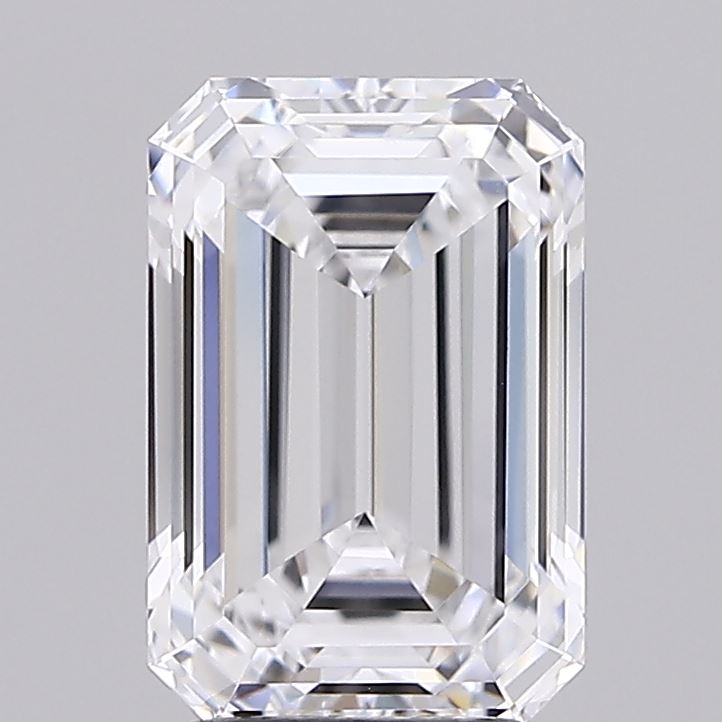 2.82 ct. emerald Lab Grown Diamond front image