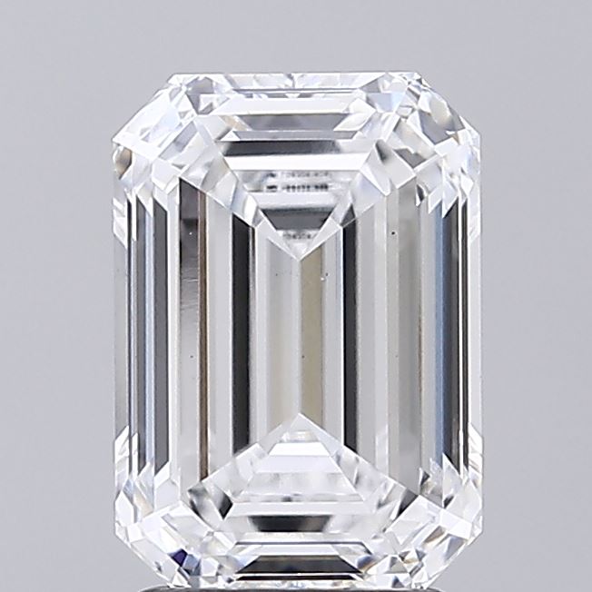 2.58 ct. emerald Lab Grown Diamond front image