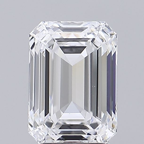 2.56 ct. emerald Lab Grown Diamond front image