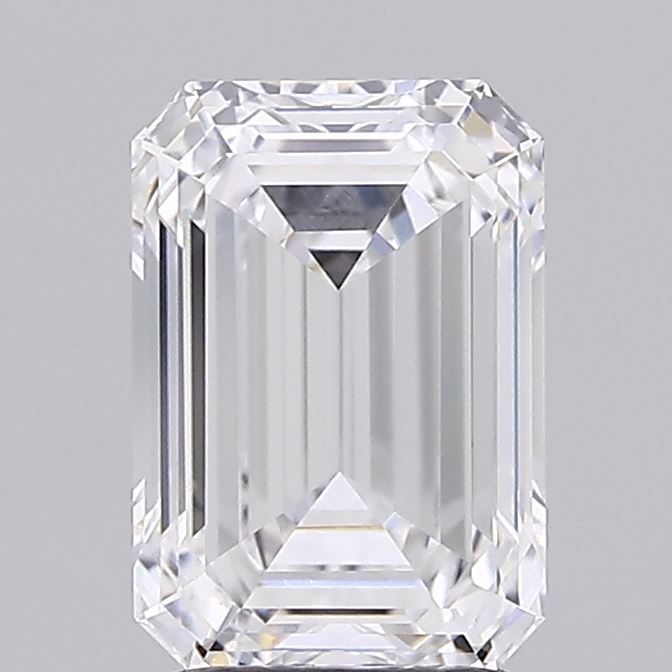 2.55 ct. emerald Lab Grown Diamond front image