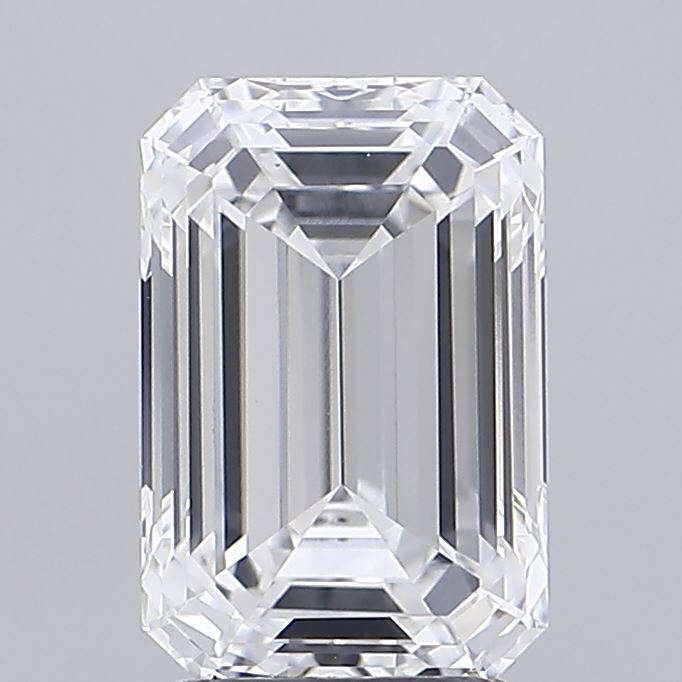2.50 ct. emerald Lab Grown Diamond front image