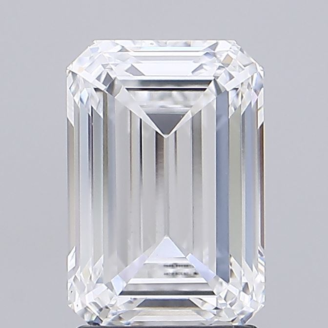 2.50 ct. emerald Lab Grown Diamond front image