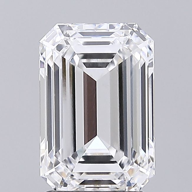 2.43 ct. emerald Lab Grown Diamond front image