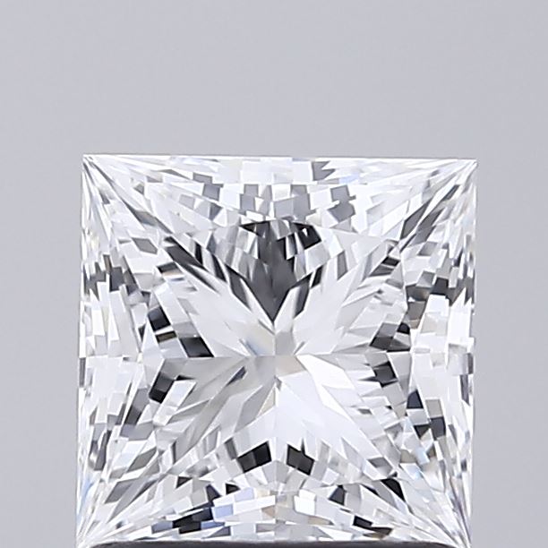 1.24 ct. princess Lab Grown Diamond front image