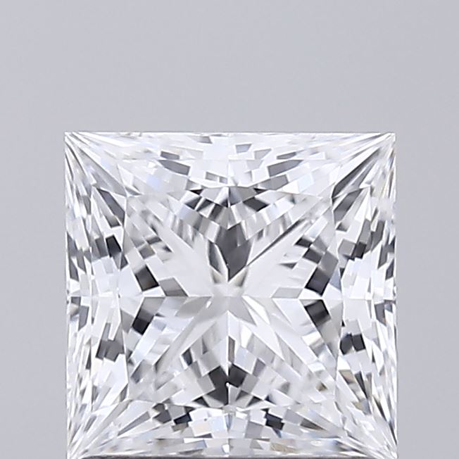 1.24 ct. princess Lab Grown Diamond front image