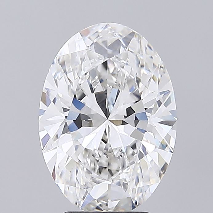 4.06 ct. oval Lab Grown Diamond front image