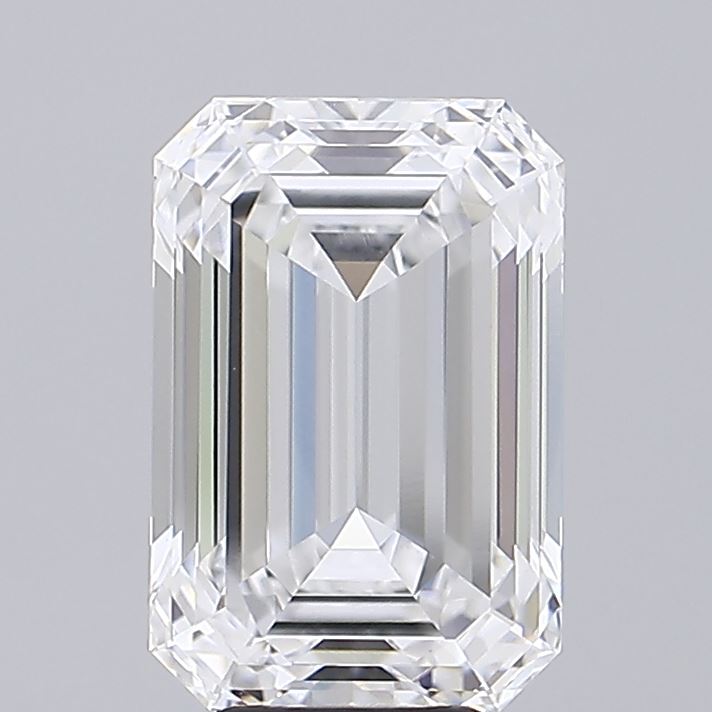 7.21 ct. emerald Lab Grown Diamond front image