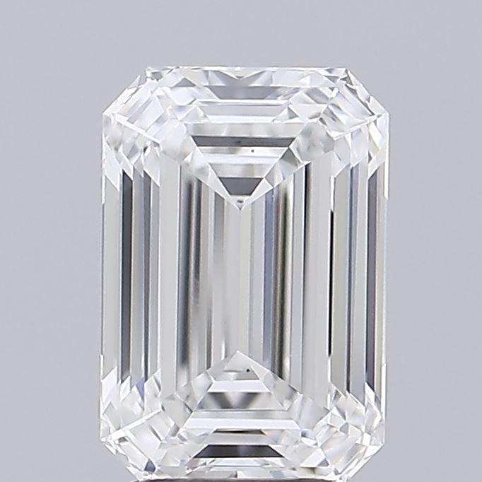 3.01 ct. emerald Lab Grown Diamond front image