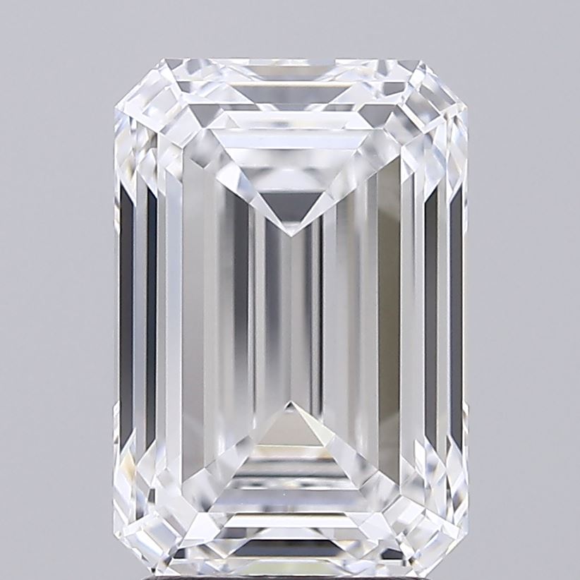 3.09 ct. emerald Lab Grown Diamond front image