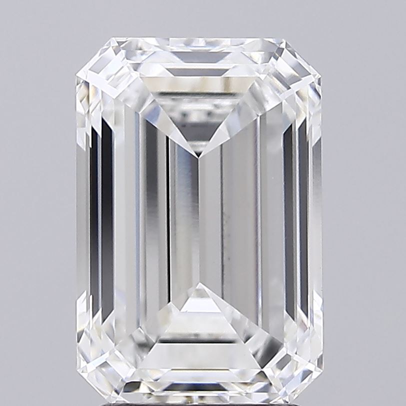 3.08 ct. emerald Lab Grown Diamond front image