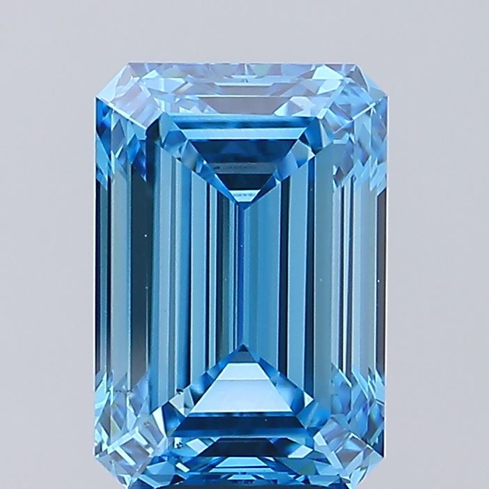 6.01 ct. emerald Lab Grown Diamond front image