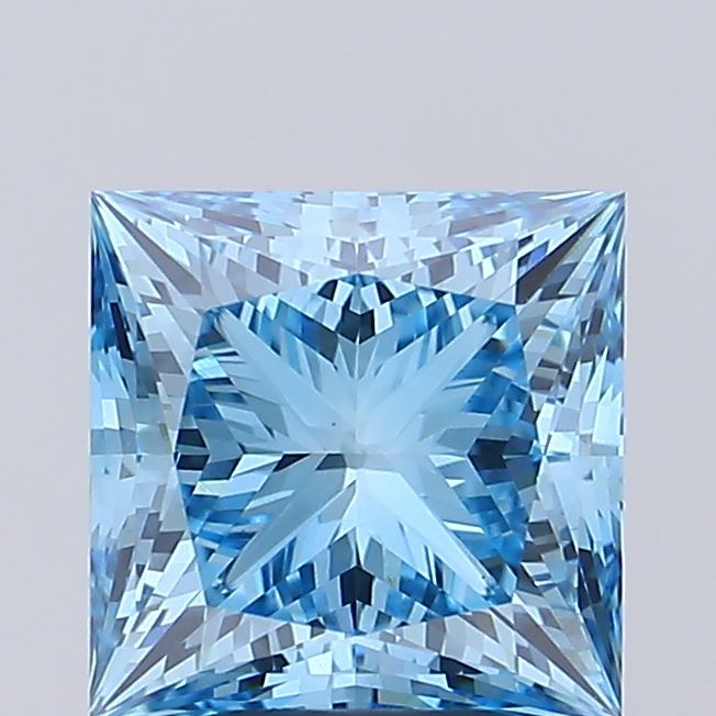 4.07 ct. princess Lab Grown Diamond front image