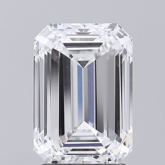 2.42 ct. emerald Lab Grown Diamond front image