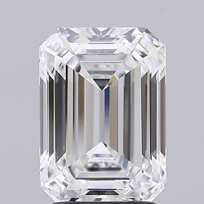 2.60 ct. emerald Lab Grown Diamond front image
