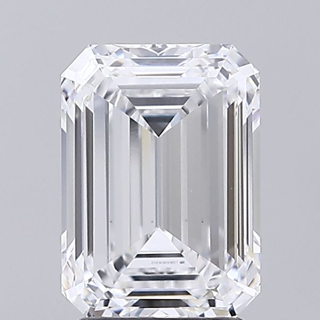 2.72 ct. emerald Lab Grown Diamond front image