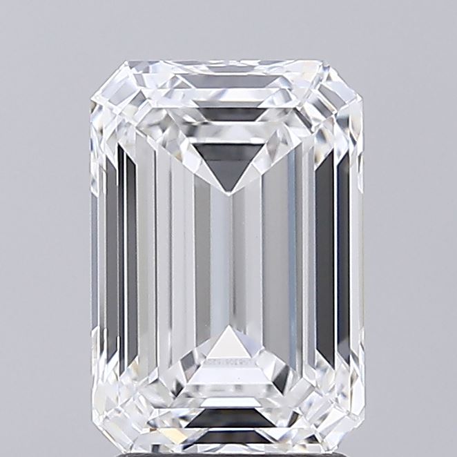 2.67 ct. emerald Lab Grown Diamond front image