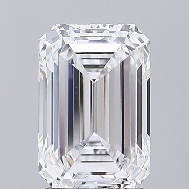 1.96 ct. emerald Lab Grown Diamond front image