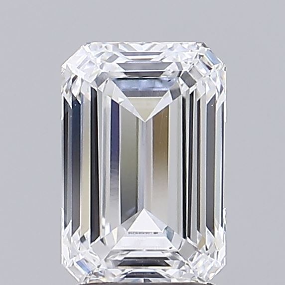 2.45 ct. emerald Lab Grown Diamond front image