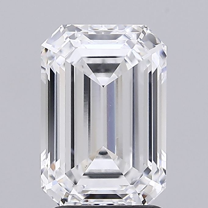 2.58 ct. emerald Lab Grown Diamond front image