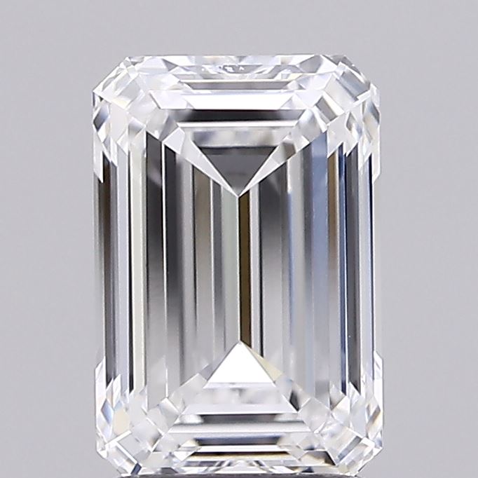 2.05 ct. emerald Lab Grown Diamond front image