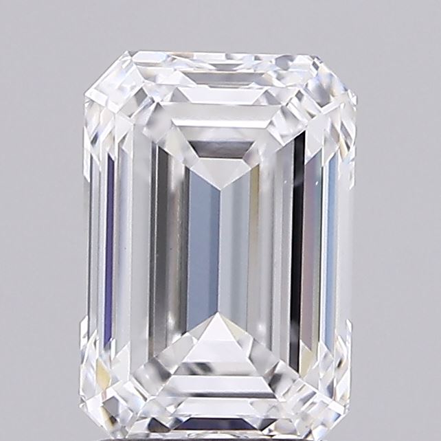 1.55 ct. emerald Lab Grown Diamond front image