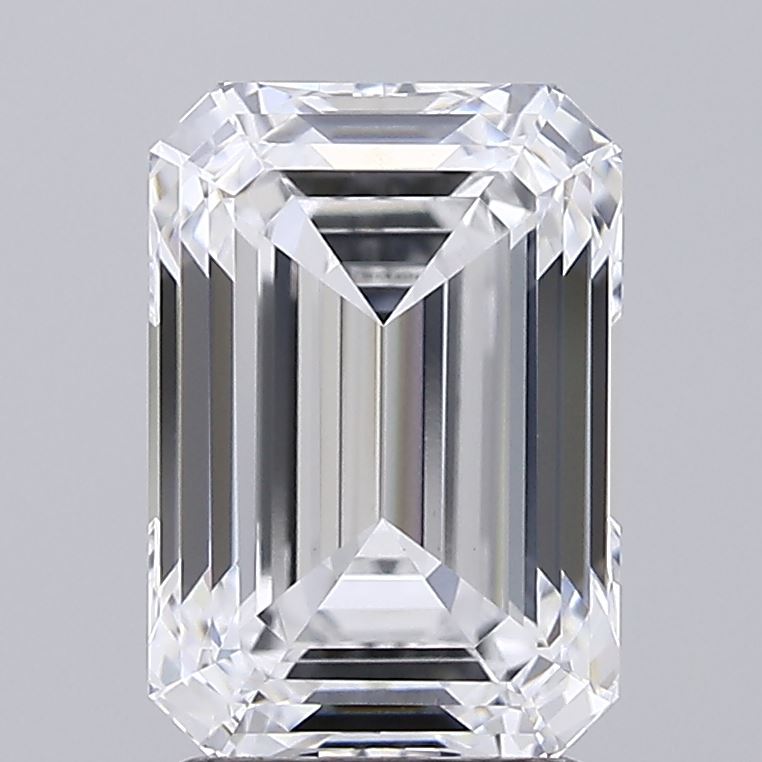 2.70 ct. emerald Lab Grown Diamond front image