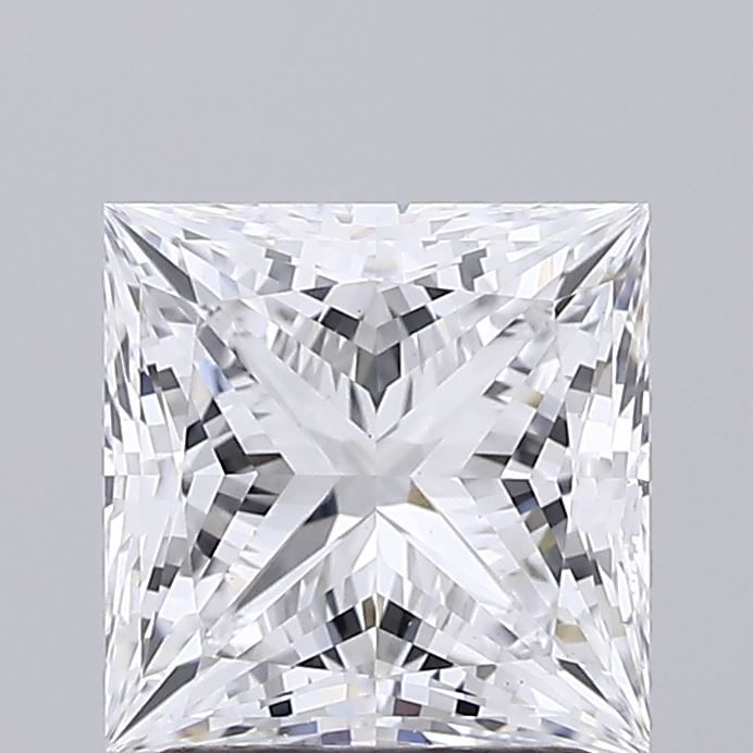 2.03 ct. princess Lab Grown Diamond front image