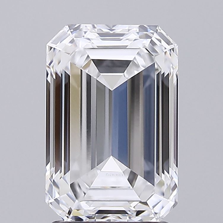 2.37 ct. emerald Lab Grown Diamond front image