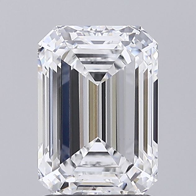 2.01 ct. emerald Lab Grown Diamond front image