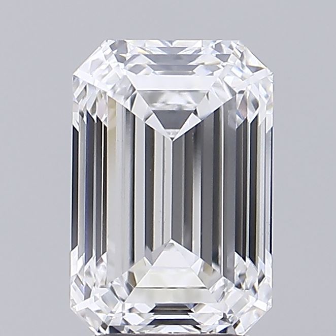 3.07 ct. emerald Lab Grown Diamond front image