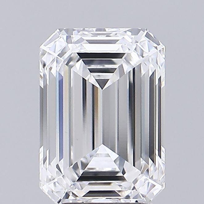 3.05 ct. emerald Lab Grown Diamond front image
