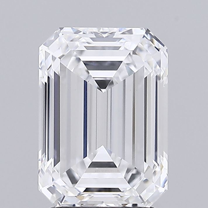 2.58 ct. emerald Lab Grown Diamond front image