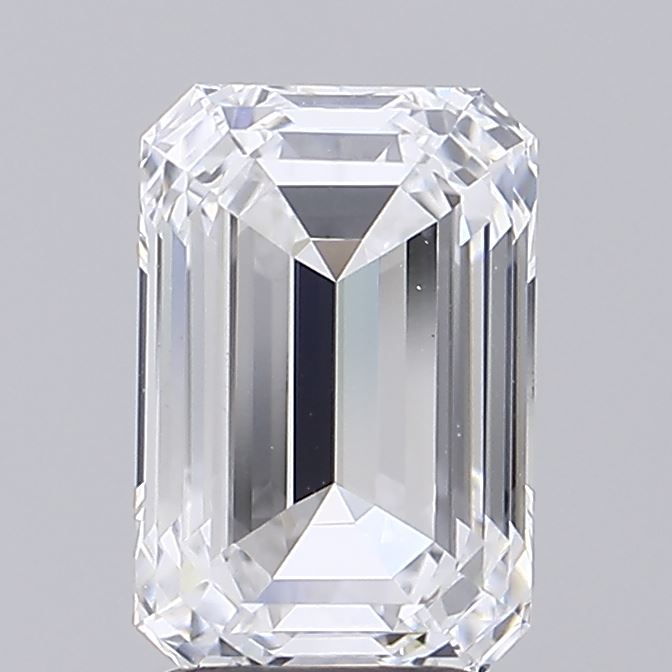 2.72 ct. emerald Lab Grown Diamond front image