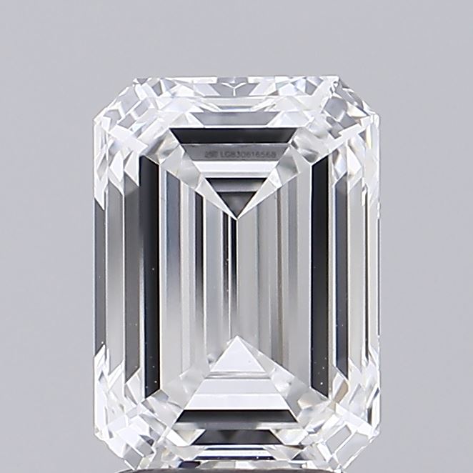 2.60 ct. emerald Lab Grown Diamond front image