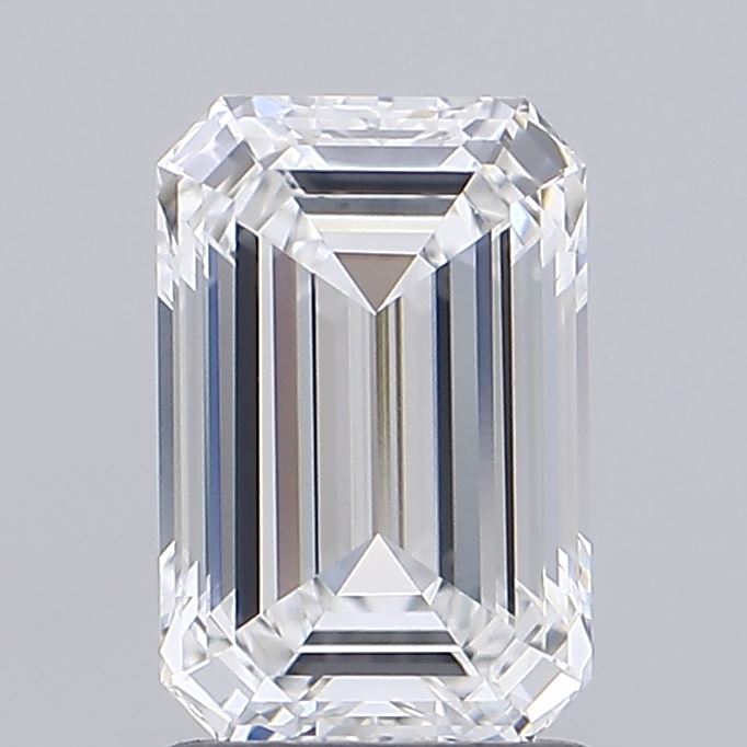 1.56 ct. emerald Lab Grown Diamond front image