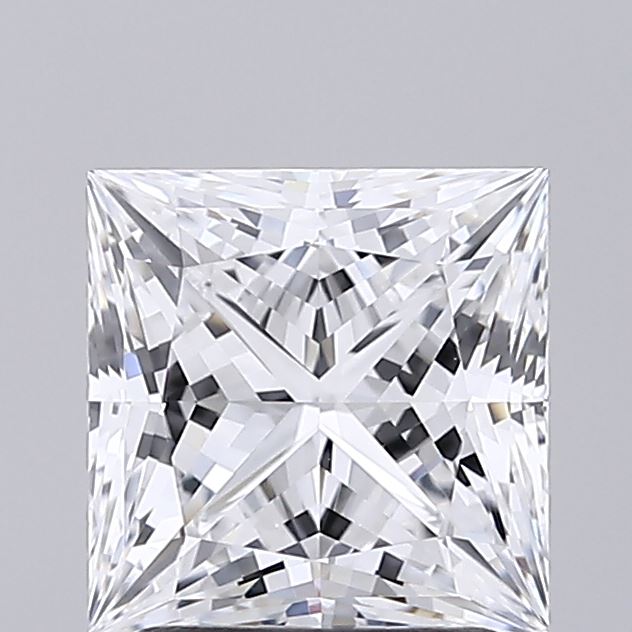 2.02 ct. princess Lab Grown Diamond front image