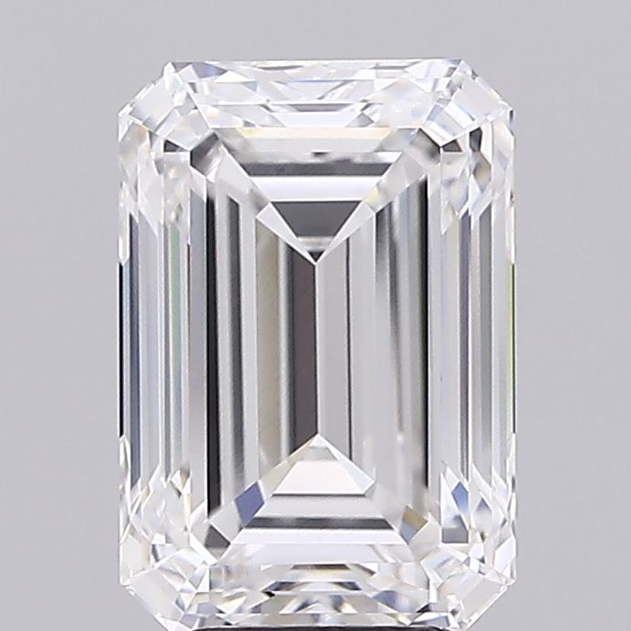 5.53 ct. emerald Lab Grown Diamond front image
