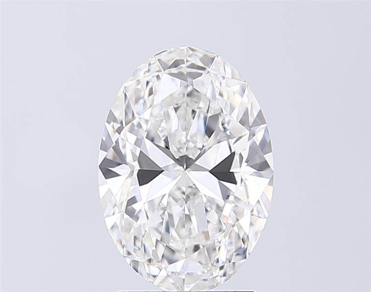 2.50 ct. oval Lab Grown Diamond front image