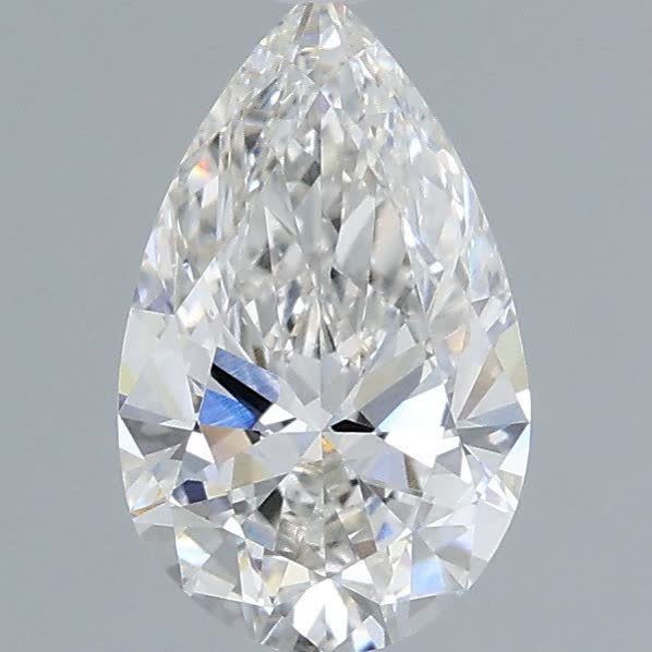 1 carat f VS1 EX Cut IGI pear diamond