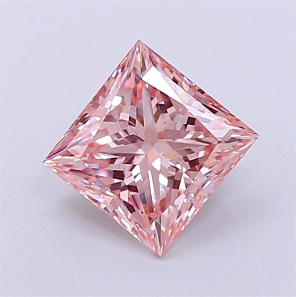 1.56 ct. princess Lab Grown Diamond front image