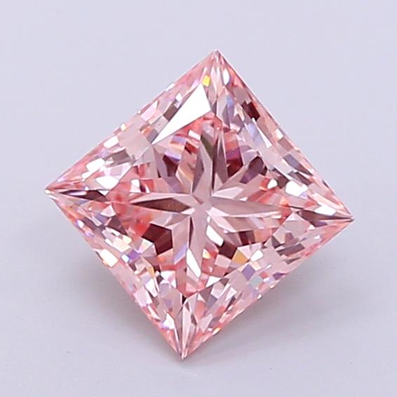 1.57 ct. princess Lab Grown Diamond front image