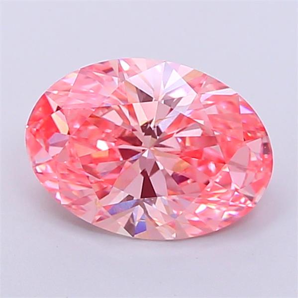 2.07 ct. oval Lab Grown Diamond front image