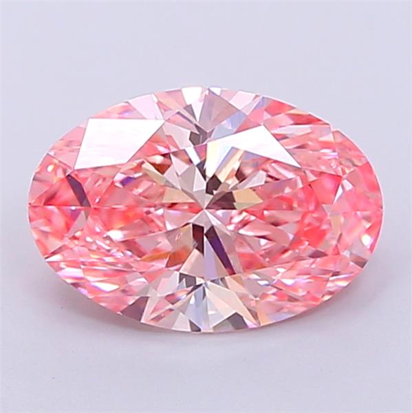 2.09 ct. oval Lab Grown Diamond front image