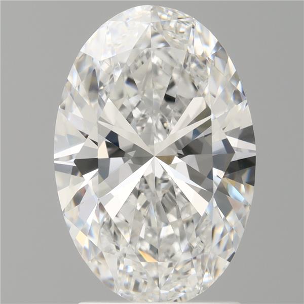 2.50 ct. oval Lab Grown Diamond front image