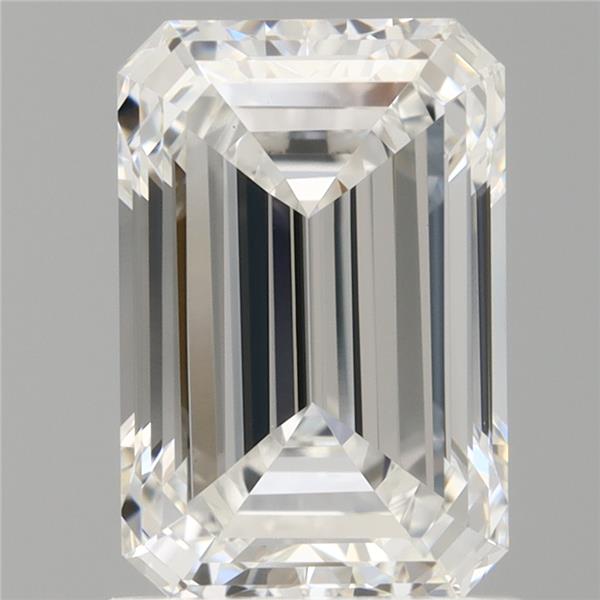 1.53 ct. emerald Lab Grown Diamond front image
